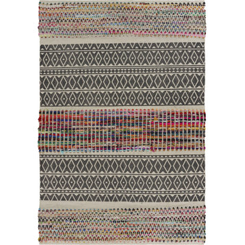 3' x 5' Colorful Traditional Chindi Area Rug