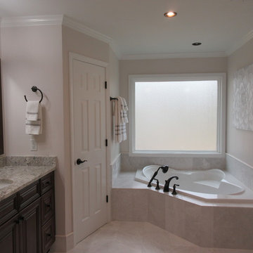 Elegant Marble Master Bathroom