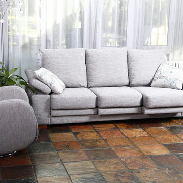 Nimbo Sectional Sofa Power Sliding Chase Lounge by Famaliving California