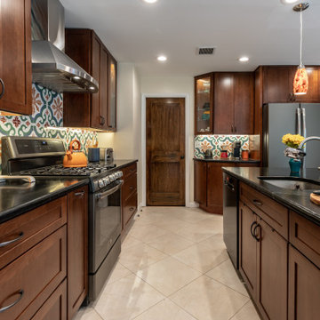 Cheerful Multi Level Rear Addition to Expand Kitchen, Mudroom & Sunroom in Oakt