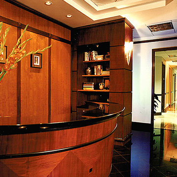 Waiting Area at the Miami Based Telecomunications Corporate Offices