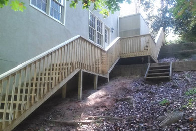 Elegant staircase photo in Atlanta