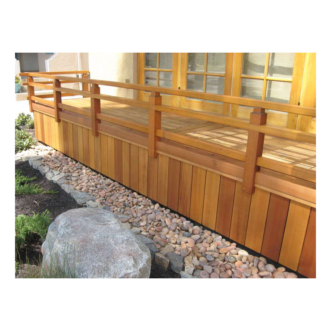 Japanese Deck Railing and Engawa