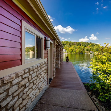 Rustic Modern Boathouse