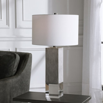 Uttermost Cordata Modern Lodge Table Lamp 28449
