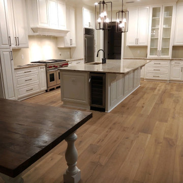 Custom Farm Table in new Kitchen
