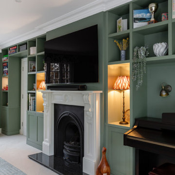 Bespoke living room cabinets
