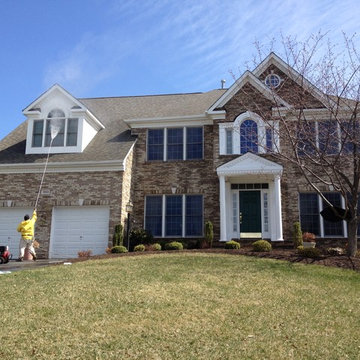 Power Washing house