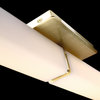 Vogue 39" LED Bathroom Vanity and Wall-Light 3500K, Brushed Brass