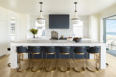 Kitchen - coastal kitchen idea in DC Metro