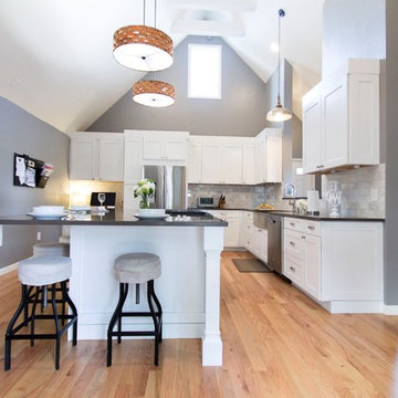 Bright & Vaulted Littleton Kitchen Remodel
