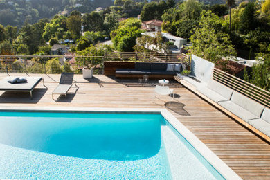 Example of a pool design in Los Angeles