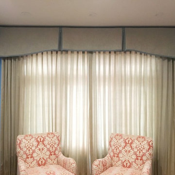 Master Bedroom Custom Drapery