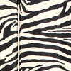 6' Tall Faux Leather Antique Zebra Room Divider