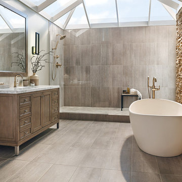 Transitional Styled Baths
