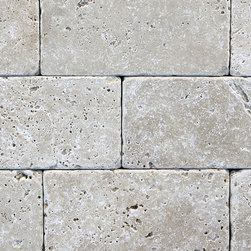 3x6 Light Travertine Tumbled Collection - Home Decor