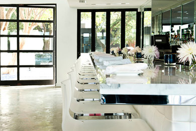 Inspiration for a contemporary kitchen remodel in Houston