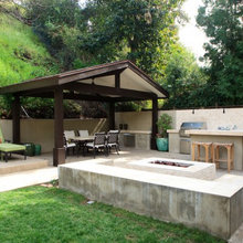 outdoor natural seating area