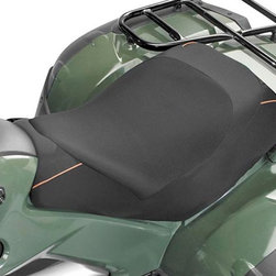 Deluxe ATV Seat Cover - Black - Outdoor Fabric