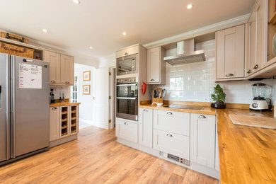 This is an example of a country kitchen in Dorset.