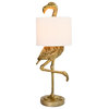 32" Flamingo Lamp With Shade