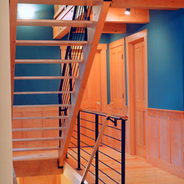Transparent staircase