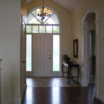 Entrance and archway