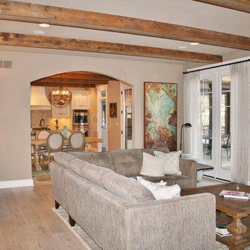 French Country Living Room, Peoria Heights, Illinois