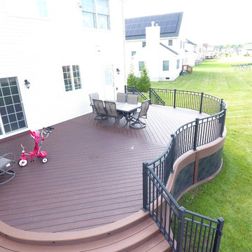Sharp curved custom deck