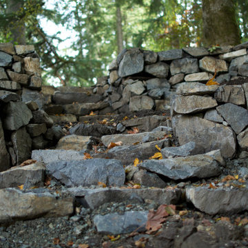 Stone Retaining Wall