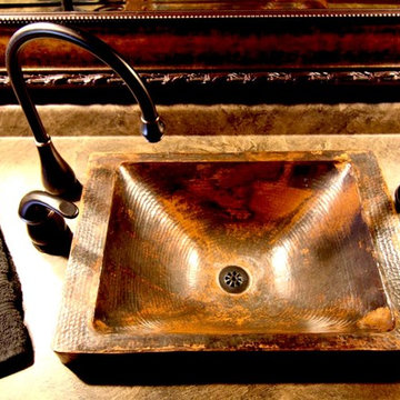 Novatto SANTA CRUZ Drop-in Copper Sink