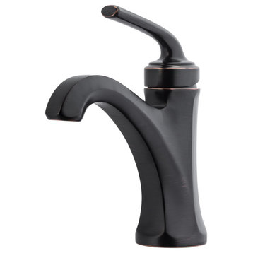Arterra Single Control 4" Centerset Bathroom Faucet, Tuscan Bronze