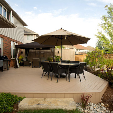 Waterloo Azek Deck and Hot tub