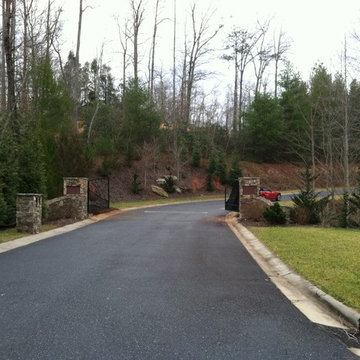 Lake James, Nebo Gated Community Entrance