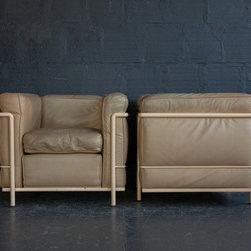 LE CORBUSIER LC3/LC2 SOFA + LOUNGE (SET) - Armchairs And Accent Chairs