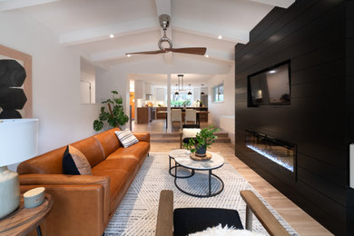 Inspiration for a living room remodel in Vancouver