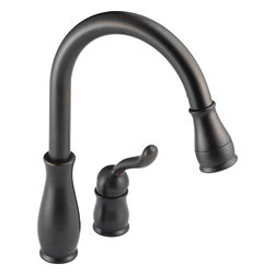 Delta Leland&reg; Single Handle Pull-Down Kitchen Faucet - Kitchen Faucets