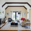 Warm Transitional Style Updates a Casual California Living Room