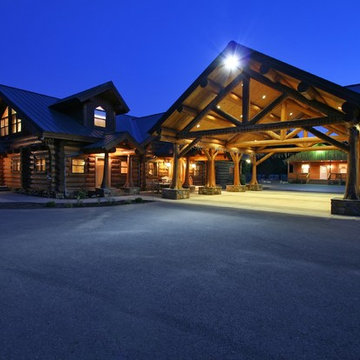 Cruz Residence - Handcrafted Scandinavian Full-Scribe Log Home