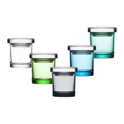 iittala - iittala Glass Jars - 3" Skinny - Kitchen Canisters And Jars