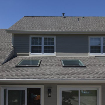Terrific Taupe! A home with James Hardie Monterey Taupe siding & GAF roof