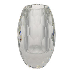 Rosenthal - Rosenthal Facet Crystal Tall Vase - Vases