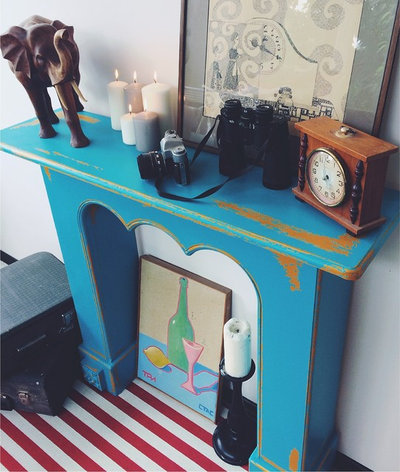 Стиль шебби-шик Гостиная by 3/9 Studio