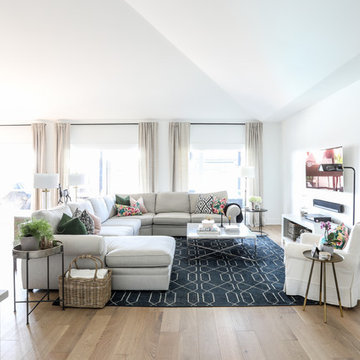 Bright open concept main floor