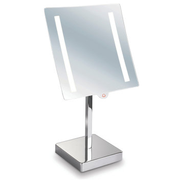 Empire 5X Magnification 8" x 8" Lighted Makeup Mirror