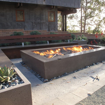 Concrete Gas Fire Pits