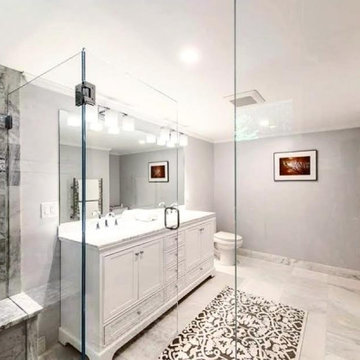 Modern Bathroom Painting Project