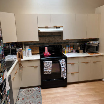 "We want a new kitchen but we have a stupid wall we need to get rid of"