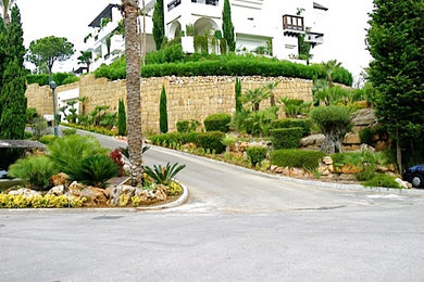 jardines de la promoción Park Club-Marbella
