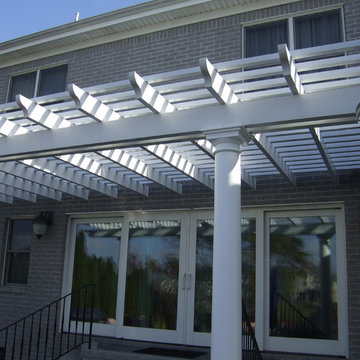 Backyard Oasis "3 Pergolas and a covered Porch"